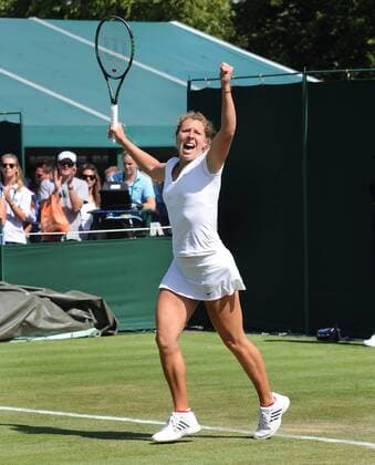 Tennis, Wimbledon, Anna-Lena Friedsam reaches next round