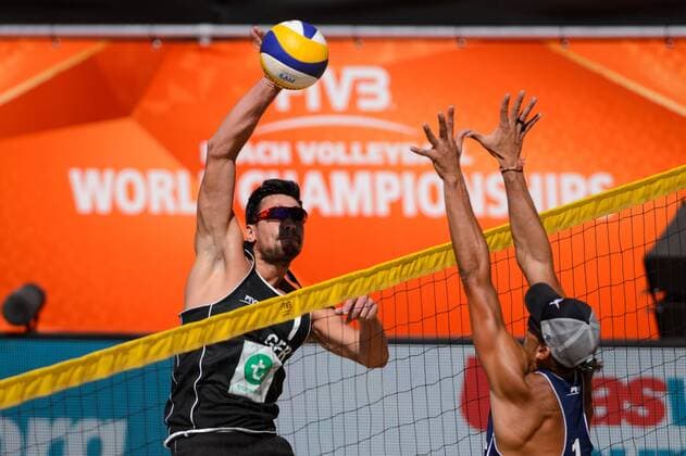 Beach Volleyball, Men's World Cup, Jonathan Erdmann and Kay Matysik