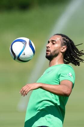 Football, France, Training AS St Etienne