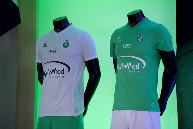 Football, France, AS St. Etienne presents new kit