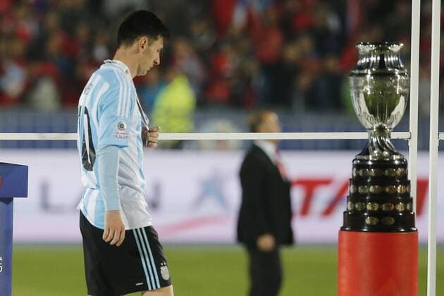 Football, Copa America, Argentina disappointed after losing final