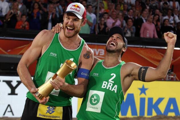 Beach Volleyball, Alison Cerutti Bruno Oscar Schmidt are World Champions