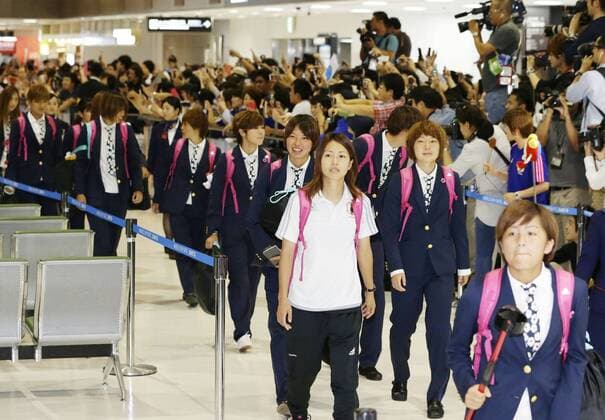 Football, Women's World Cup in Canada, Homecoming and PK Japan