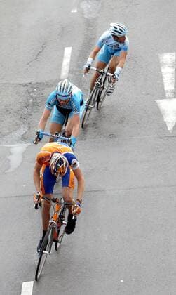 Cycling, Rund um Köln, Knees ahead of Kopp and Reus