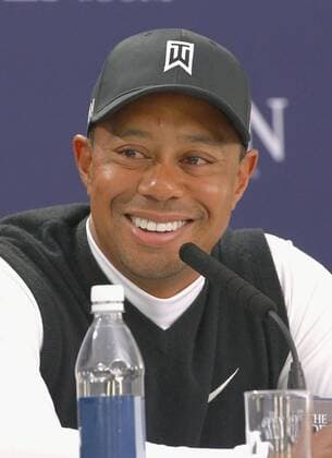 Golf, The Open Championship, Tiger Woods PK and Training British Open