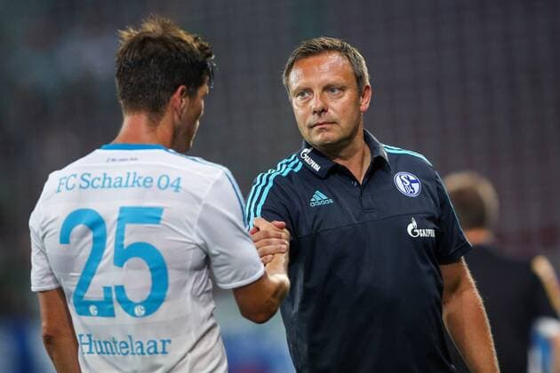 Football, Breitenreiter compares Huntelaar with zeugwart because of penalty quota