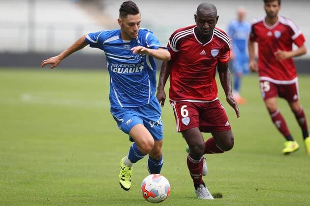 Football, Test match, AJ Auxerre - US Creteil Lusitanos