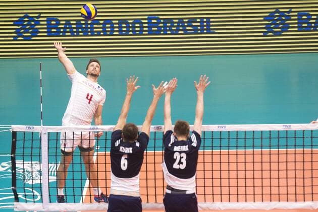 Volleyball, World League, Poland - France