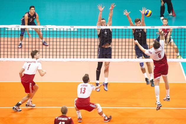 Volleyball, World League, USA - Poland