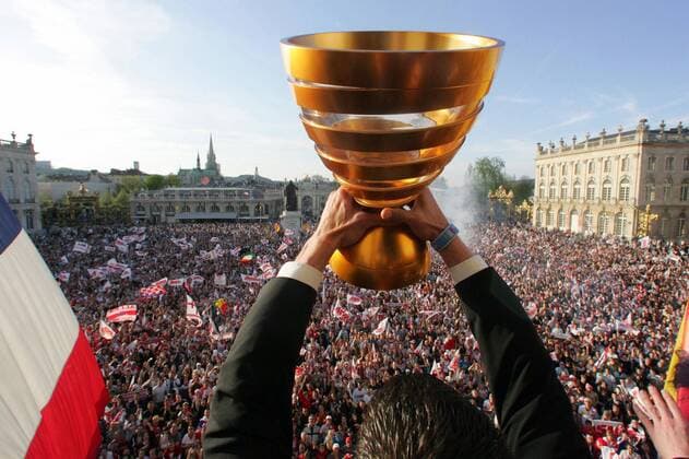 Football, France, Coupe de France, AS Nancy Lorraine wins French League Cup