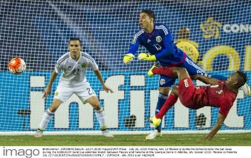 Football, Gold Cup, Semi-final, Mexico - Panama