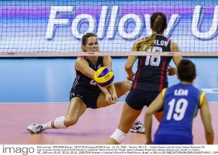 Volleyball, Women, USA - Brazil