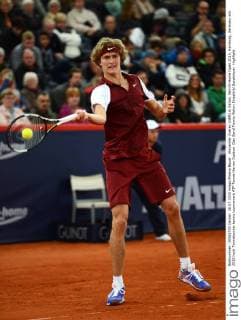 Tennis, ATP Tournament in Hamburg, Zverev against Robredo