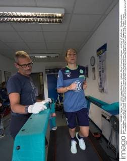 Football, Women 1. BL, VfL Wolfsburg Laktattest