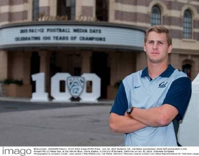 American Football, NFL Draft, Los Angeles Rams secure Jared Goff as No. 1 pick