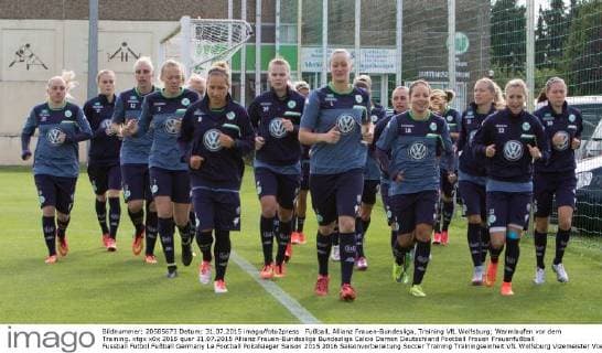 Football, Women 1. BL, VfL Wolfsburg Training