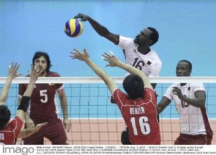 Volleyball, Asian Championships, Qatar - Japan