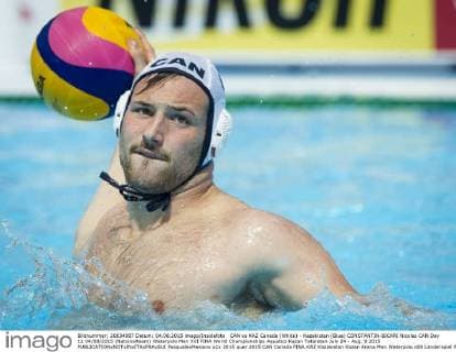 Swimming, World Championships in Kazan, Men's Water Polo, Canada - Kazakhstan