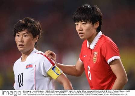 Football, Women, China - North Korea