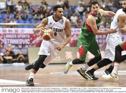 Basketball, International, New Zealand - Mexico