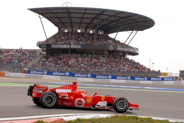 Motorsport, Formula 1, European GP at Nürburgring, Alonso secures pole position ahead of Schumacher