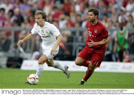 Football, Real Madrid, Xabi Alonso speaks out in favour of Luka Modric staying - Archive pictures