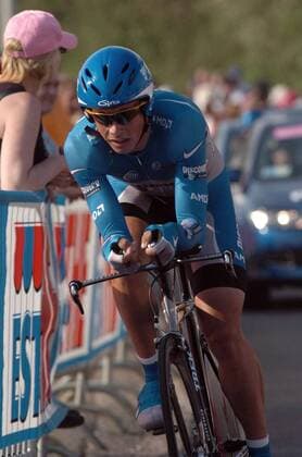 Cycling, Giro d Italia, Paolo Savoldelli wins the prologue
