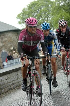 Cycling, Giro d Italia, Stefan Schumacher wins 3rd stage and rides in pink