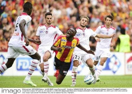 Football, League Cup France, RC Lens - AC Ajaccio