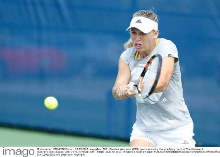 Tennis, WTA Tournament in Mason, Training