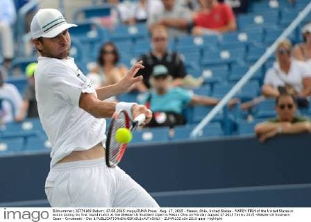 Tennis, Mardy Fish wins first ATP match in two years