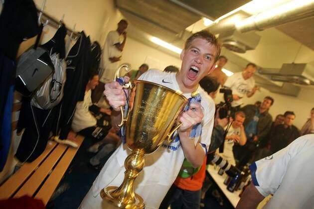 Football, Switzerland, National League A, FC Zurich are Swiss champions