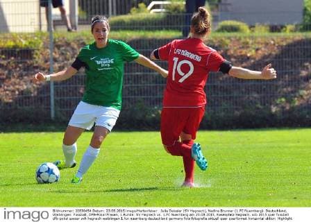 Football, Women, DFB Cup, SV Hegnach - 1. FC Nürnberg