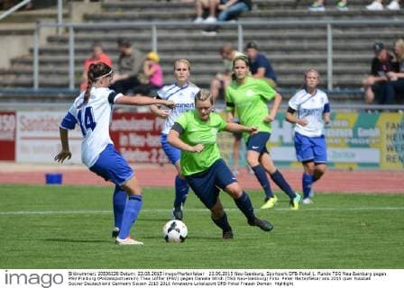 Football, Women, DFB Cup, TSG Neu-Isenburg - PSV Freiburg