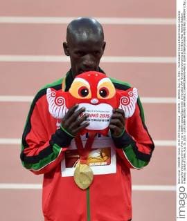 World Championships in Athletics in Beijing - Award Ceremony Men's 3000m Obstacle Race