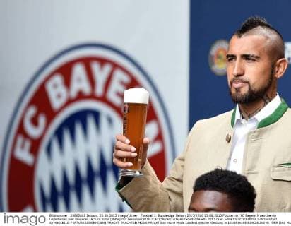 Football, Bayern Munich - Alcohol allegations against Arturo Vidal