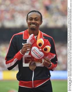 World Championships in Athletics in Beijing - Award Ceremony Men's 110m Hurdles