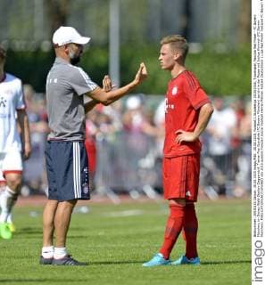 Football, Pep Guardiola and Joshua Kimmich