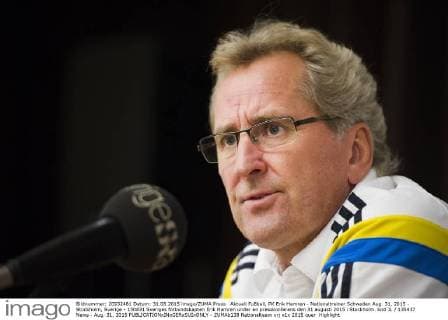Football, PK Erik Hamren - National coach Sweden
