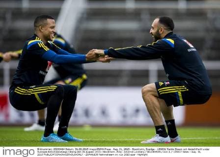 Football, Training National Team Sweden in Stockholm