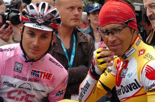 Cycling, Giro D Italia, 15th stage, Paolo Bettini wins ahead of Olaf Pollack