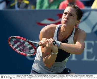 Tennis, US Open, Andrea Petkovic with difficulty in Round 2