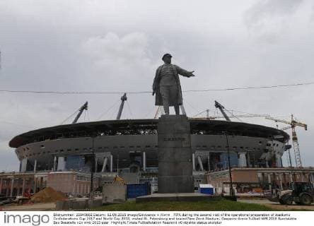FIFA Tour of the World Cup Stadium in St. Petersburg