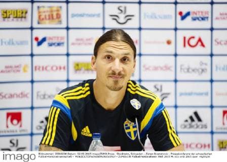 Football, Ibrahimovic PK National Team Sweden