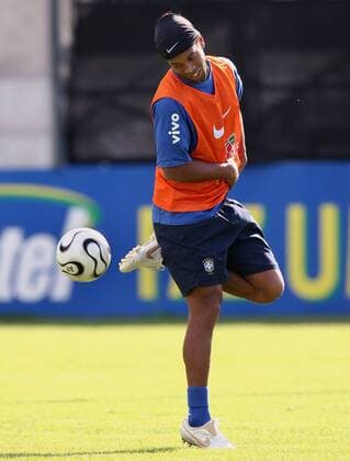 Football, World Cup 2006, Training of the Brazilian National Team in Weggis