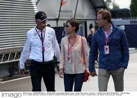 Formula 1, Italian GP, Dieter Zetsche visits Mercedes team