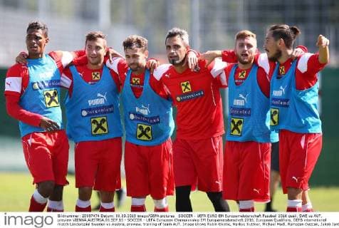 Football, Training National Team Austria