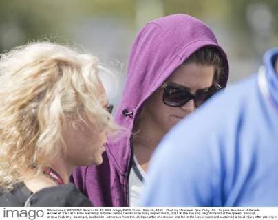 Tennis. US Open, Eugenie Bouchard has to cancel round of 16 after fall in dressing room