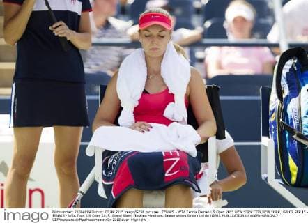 Tennis, US Open, Sabine Lisicki against Simona Halep