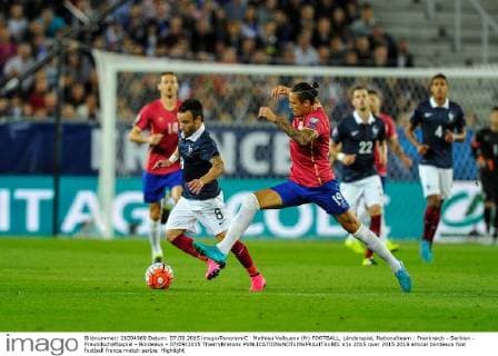 Football, Test match, France - Serbia